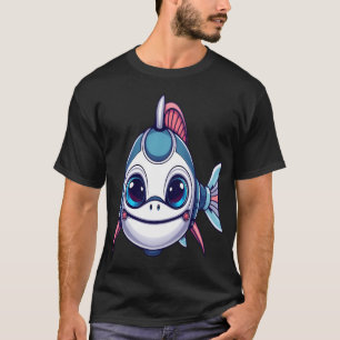T-shirt Poisson Robot