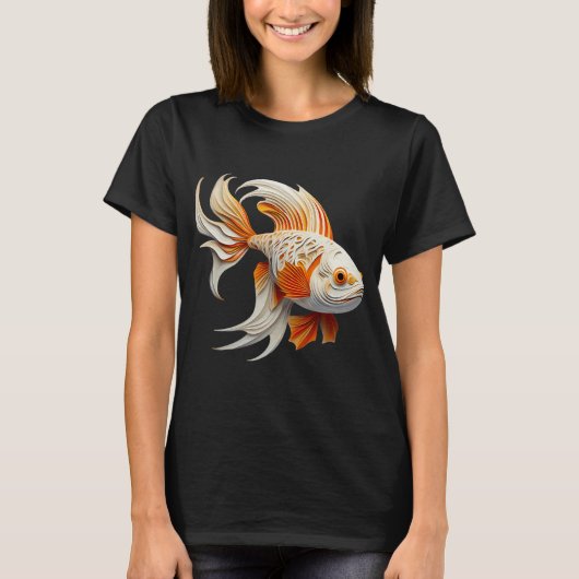 T-shirt Poisson rouge (Devant)