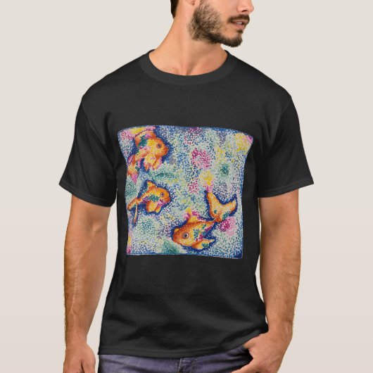 T-shirt Poisson rouge (Devant)
