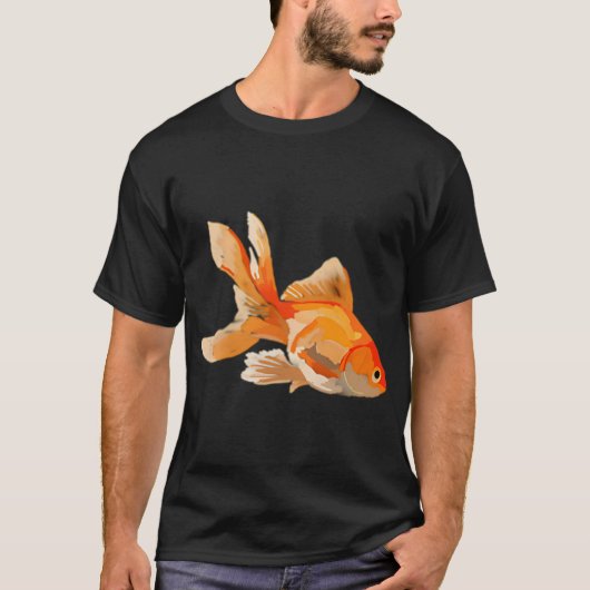 T-shirt Poisson rouge (Devant)