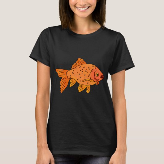 T-shirt Poisson rouge (Devant)