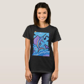 T-shirt Poisson rouge (Devant entier)