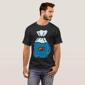 T-shirt Poisson rouge (Devant entier)