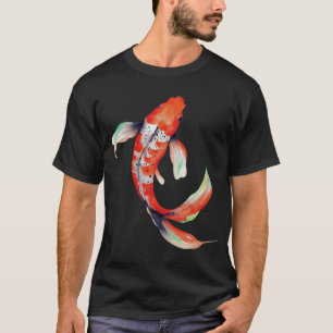 T-shirt Poisson rouge.