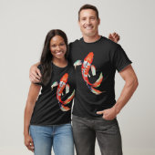 T-shirt Poisson rouge. (Unisexe)