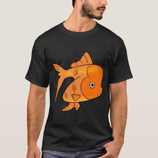T-shirt Poisson rouge (Devant)