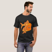 T-shirt Poisson rouge (Devant entier)