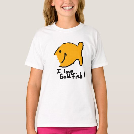 T-shirt poisson rouge (Devant)