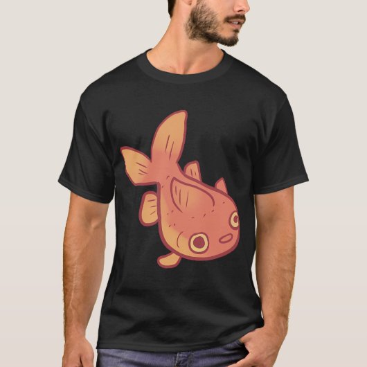 T-shirt Poisson rouge (Devant)