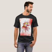T-shirt Poisson rouge (Devant entier)