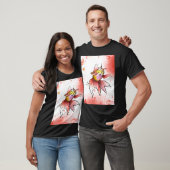 T-shirt Poisson rouge (Unisexe)