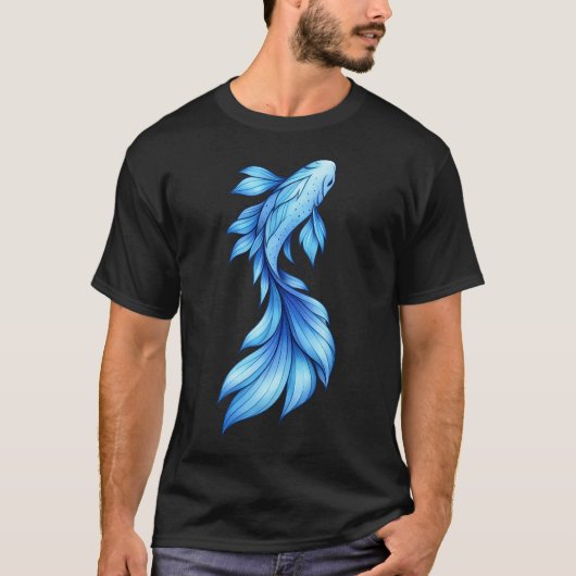 T-shirt Poisson rouge (Devant)