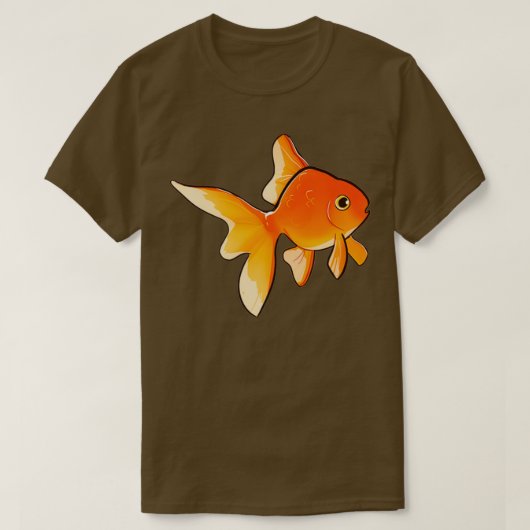 T-shirt Poisson rouge 37 (Design devant)
