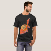 T-shirt Poisson rouge avec SIA (Devant entier)