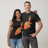 T-shirt Poisson rouge avec SIA (Unisexe)