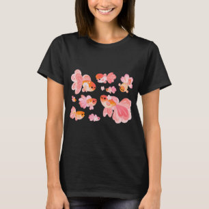 T-shirt Poisson rouge Cerisier en Fleur 2