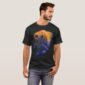 T-shirt Poisson rouge choqué (Devant entier)