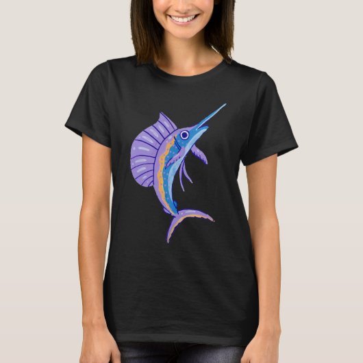 T-shirt Poisson rouge Dank (Devant)