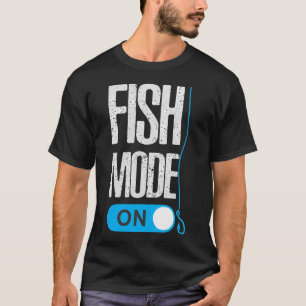 T-shirt Poisson rouge dans un bocal