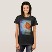 T-shirt Poisson Rouge Dans Un Bocal (Devant entier)