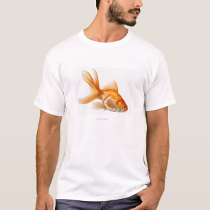 T-shirt Poisson rouge de fantaisie