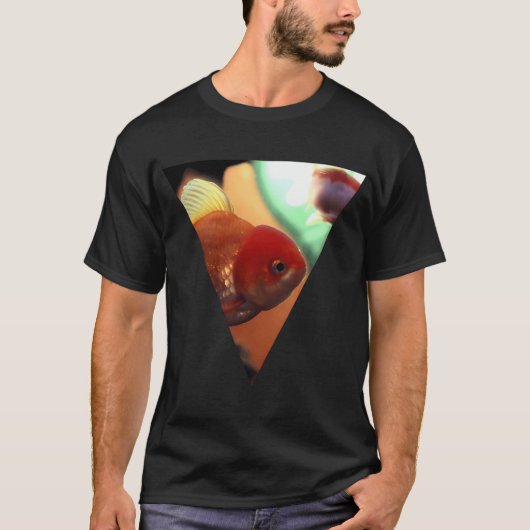 T-shirt poisson rouge d'eau douce (Devant)