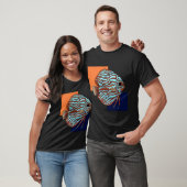 T-SHIRT POISSON ROUGE DISCUS (Unisexe)