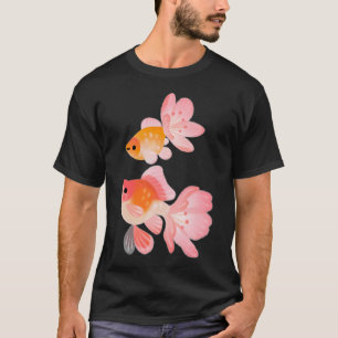 T-shirt Poisson rouge fleur de cerisier 1