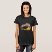 T-shirt Poisson rouge - Pixel Art - Graphiques 8 bits 16 b (Devant entier)