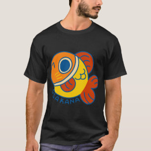 T-shirt poisson rougissant