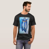 T-shirt Poisson sarde 5 (Devant entier)