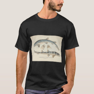 T-shirt poisson-scie