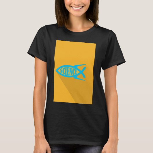 T-shirt Poisson scientifique (Devant)