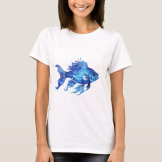T-shirt Poisson si bleu
