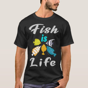T-shirt Poisson si la vie