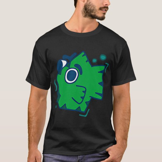 T-shirt poisson sourcil (Devant)