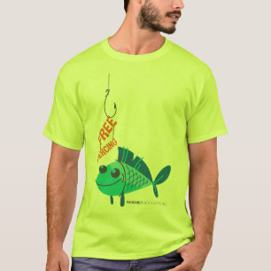 T-shirt Poisson souriant - Piercing gratuit