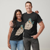 T-shirt Poisson squelette (Unisexe)
