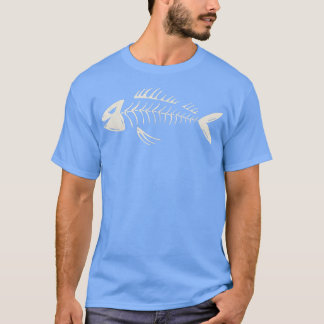 T-shirt Poisson Squelette os Créature