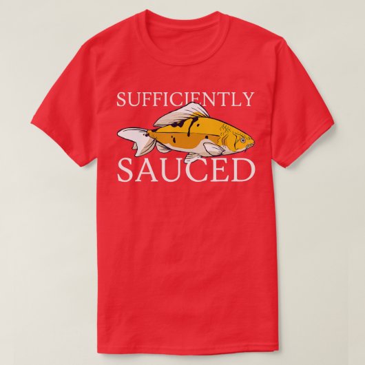 T-shirt Poisson suffisamment souillé (Design devant)