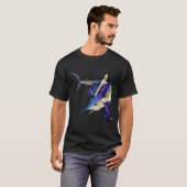 T-shirt Poisson sur une moue désapprobateur (Devant entier)