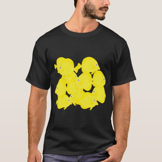 T-shirt Poisson Tang Jaune (Devant)