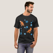 T-shirt poisson-tangue de Noël (Devant entier)