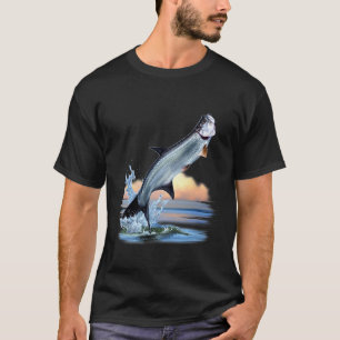 T-shirt Poisson tarpon eau douce chasse pêche faune A