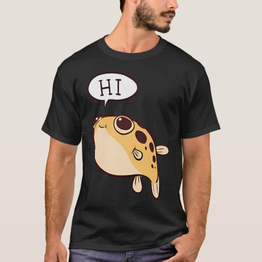 T-shirt Poisson-tétraodonte nain (Devant)