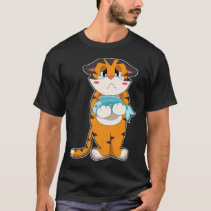 T-shirt Poisson Tigre