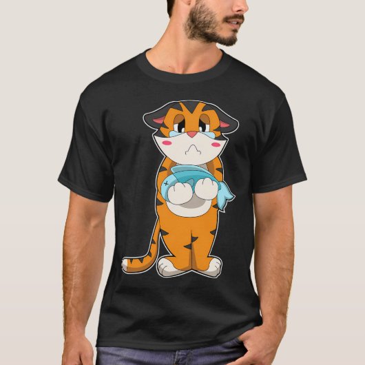 T-shirt Poisson Tigre (Devant)