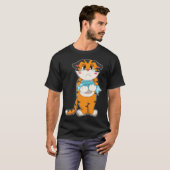 T-shirt Poisson Tigre (Devant entier)