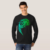 T-shirt Poisson tribal (Devant entier)
