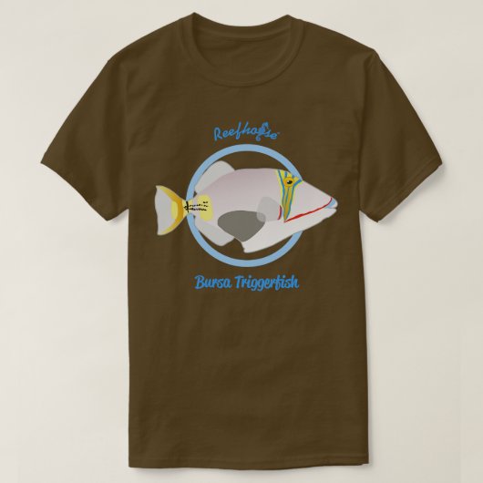 T-shirt Poisson-triporteur Bursa (Design devant)